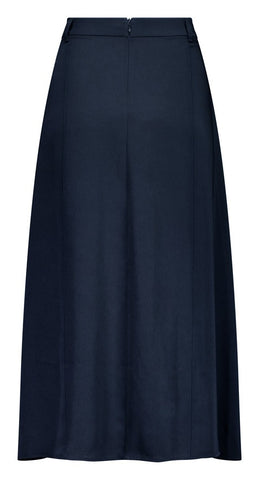 Sammy Womens Skirt Navy back view