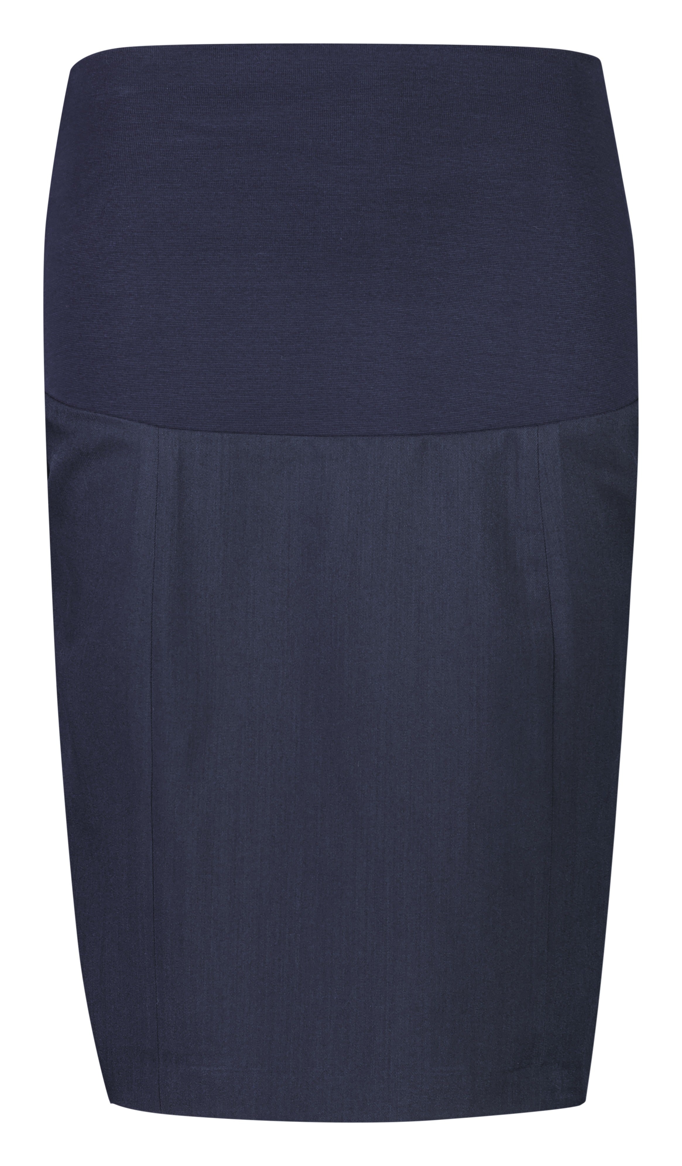 Cool Stretch Womens Maternity Skirt in Navy