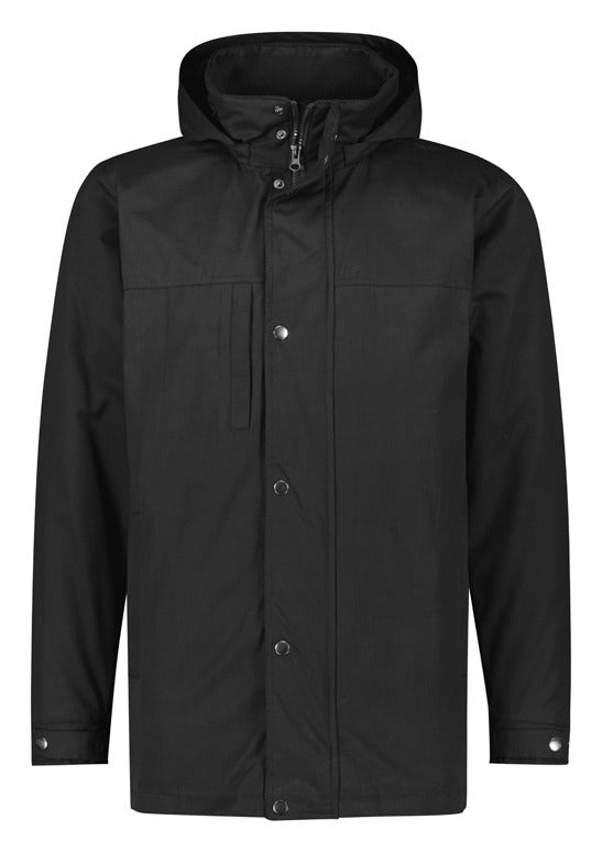 Melbourne Mens Comfort Jacket in Black