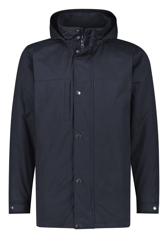 Melbourne Mens Comfort Jacket Navy front view