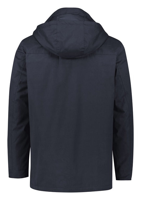 Melbourne Mens Comfort Jacket Navy back view