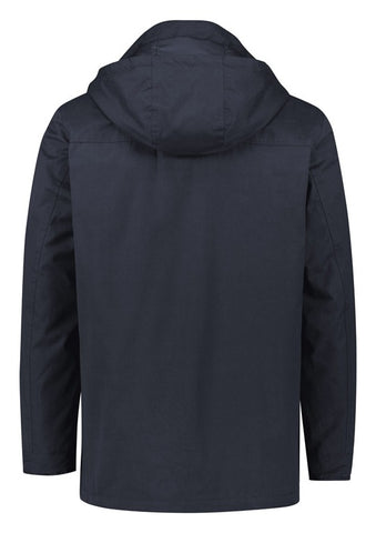 Melbourne Mens Comfort Jacket Navy back view