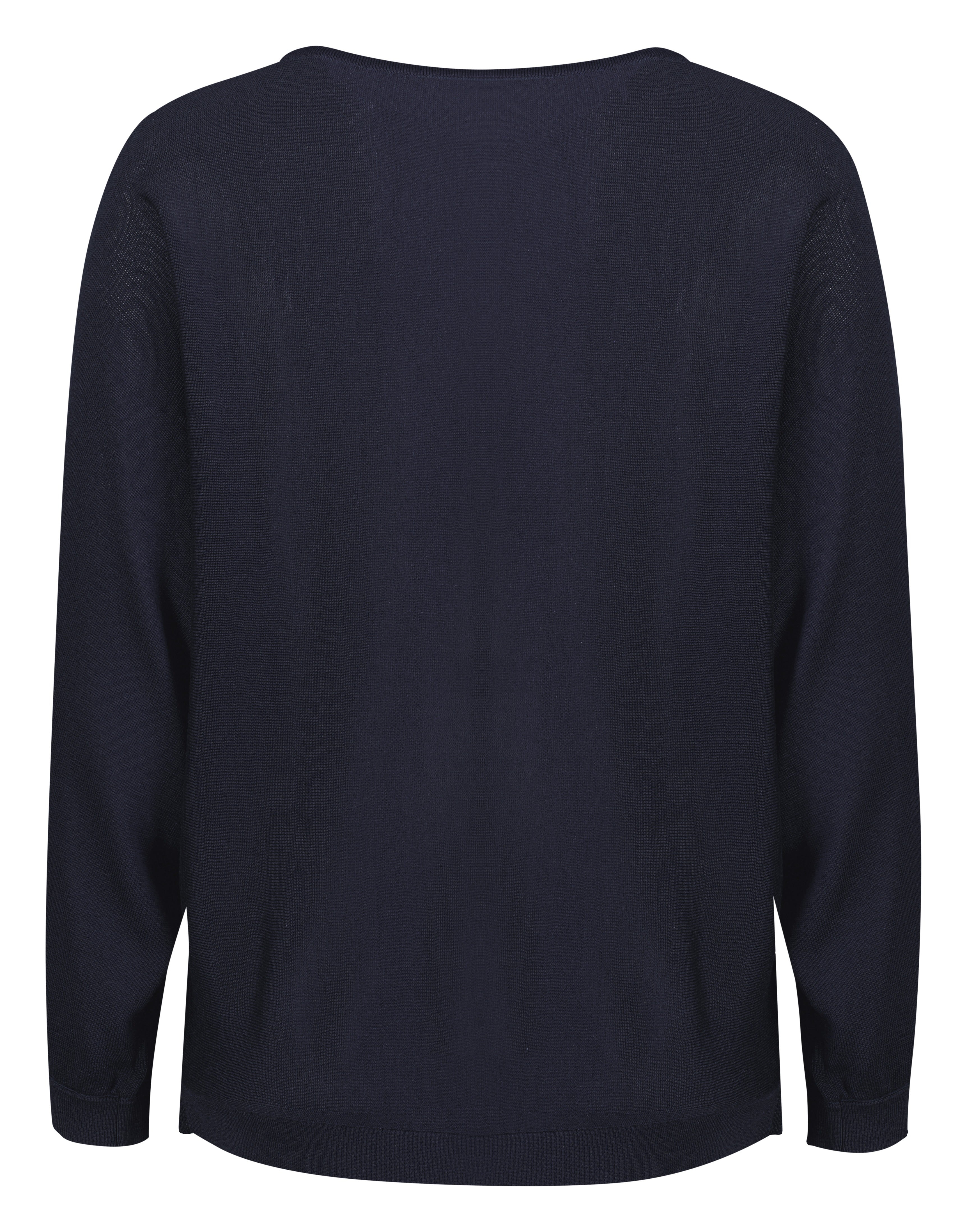 Skye Womens Batwing Sweater Top Navy back view