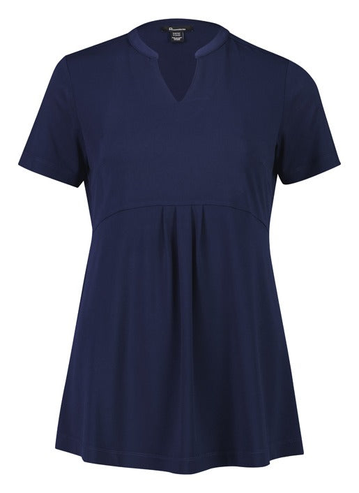 Mali Womens Stretch Tunic T in Navy