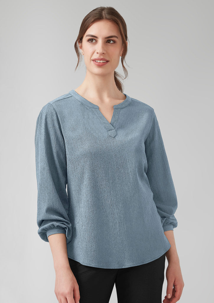Ruché Womens Long Sleeve Shirt-RU568LL-biz-corporates-0