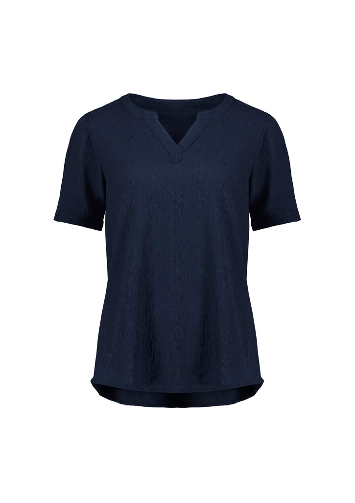 Ruché Womens Short Sleeve Shirt-RU568LS-biz-corporates-1