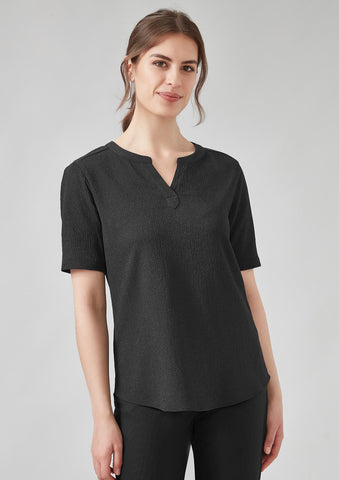 Ruché Womens Short Sleeve Shirt-RU568LS-biz-corporates-2