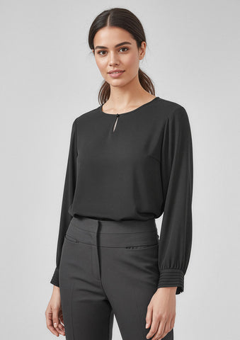 Evelyn Womens Long Sleeve Blouse-RU569LL-biz-corporates-1