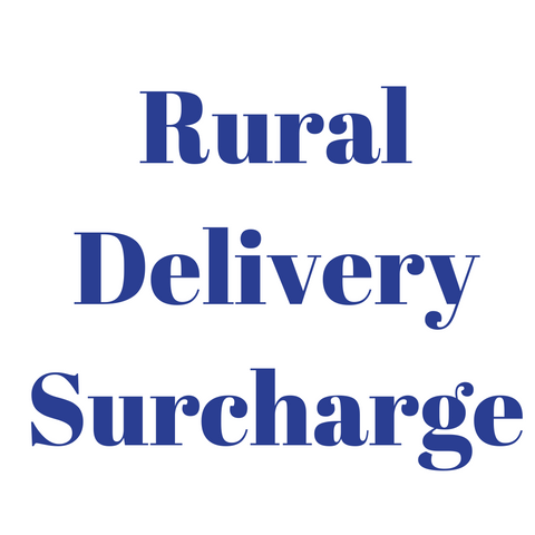 Rural delivery surcharge
