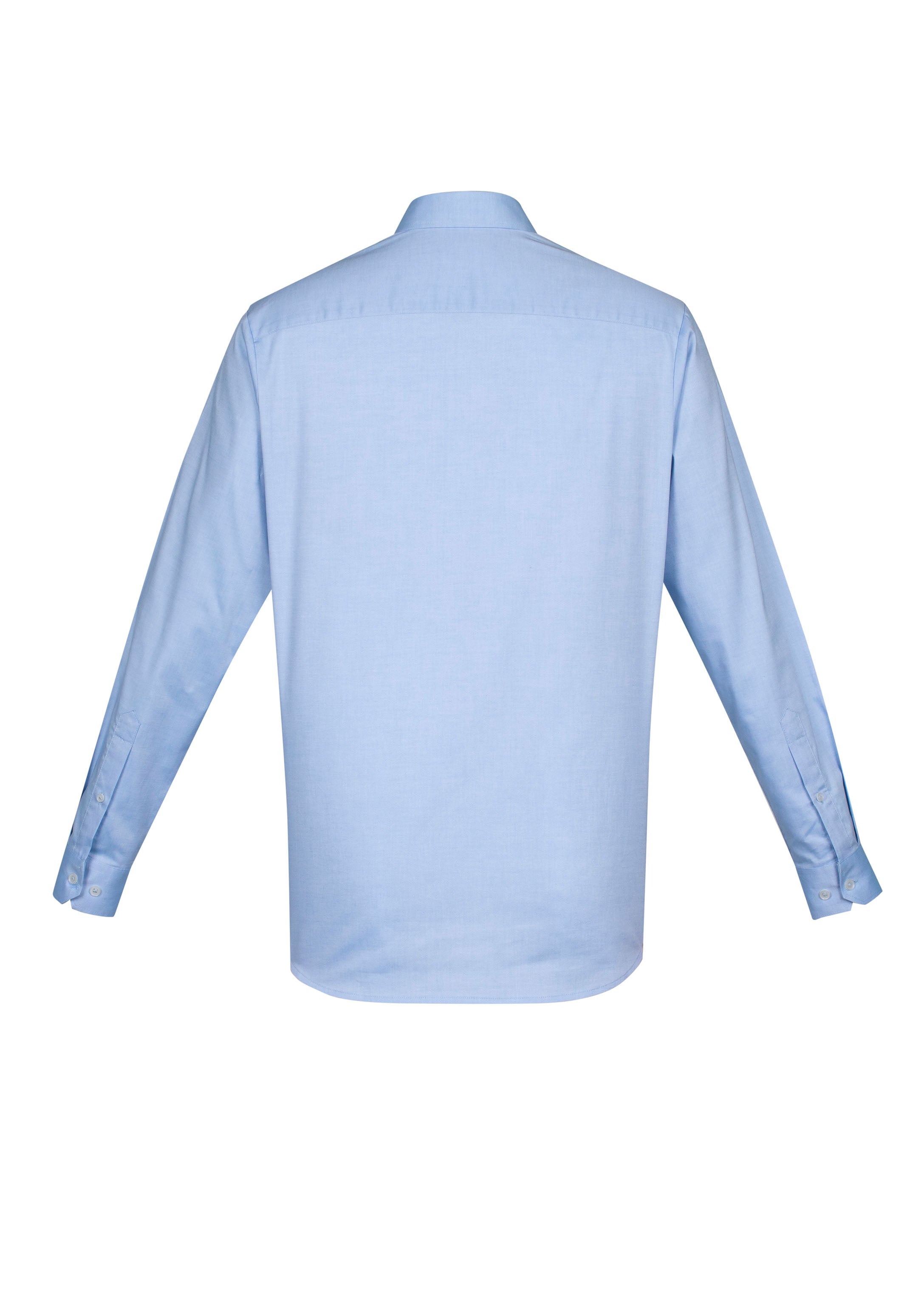 Camden Mens Long Sleeve Shirt Blue back view