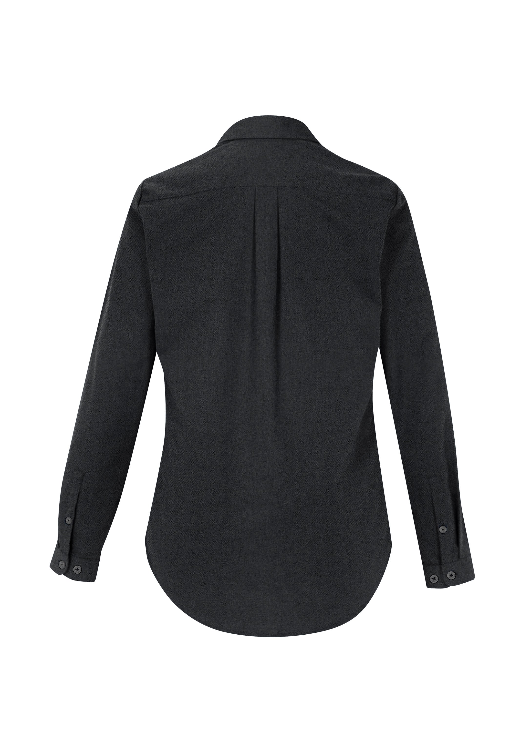 Memphis Womens Long Sleeve Shirt Black back view