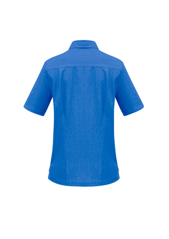 Oasis Womens Overblouse Electric Blue back view