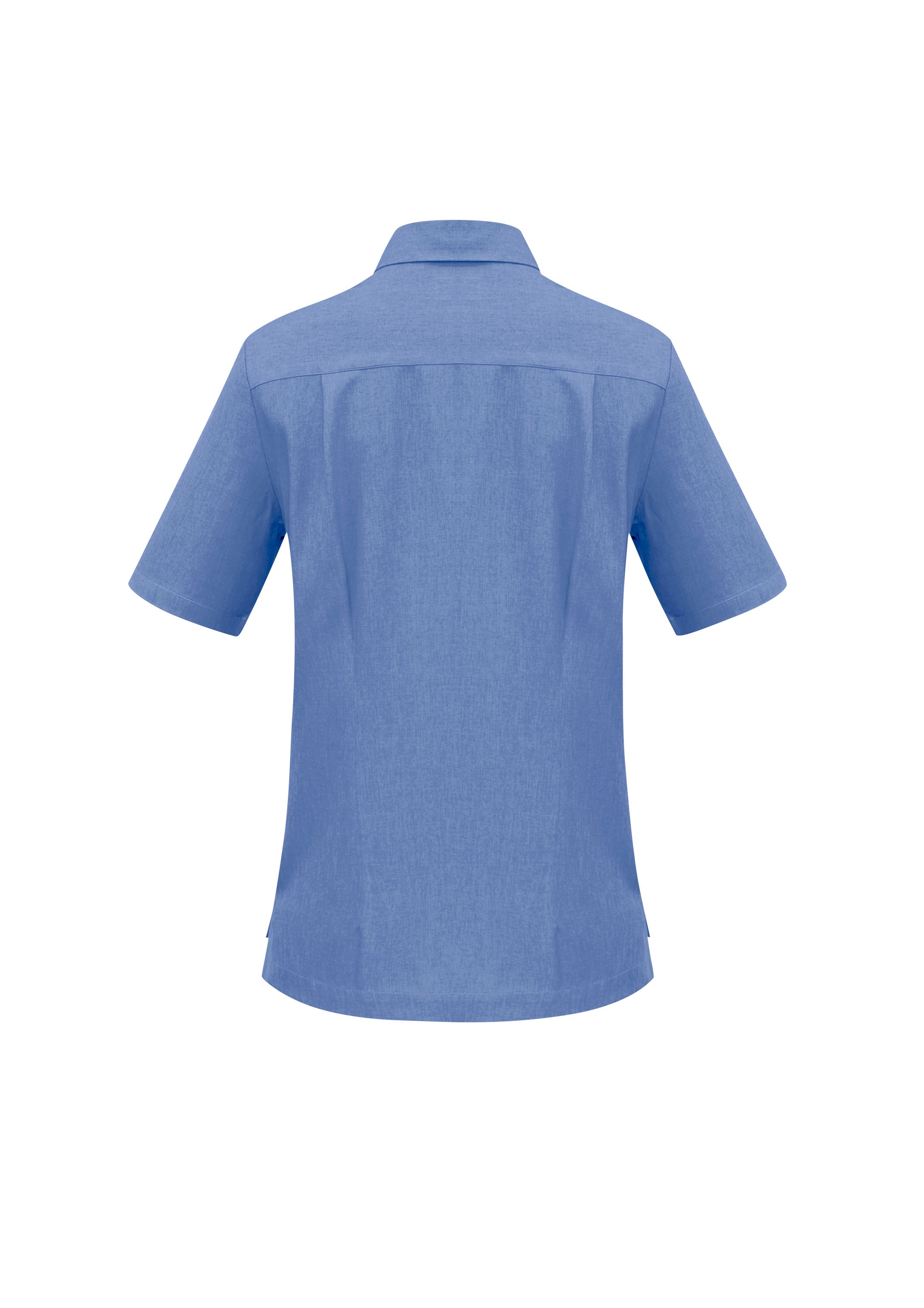 Oasis Womens Overblouse Mid Blue back view