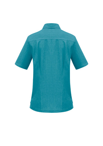 Oasis Womens Overblouse Teal back view
