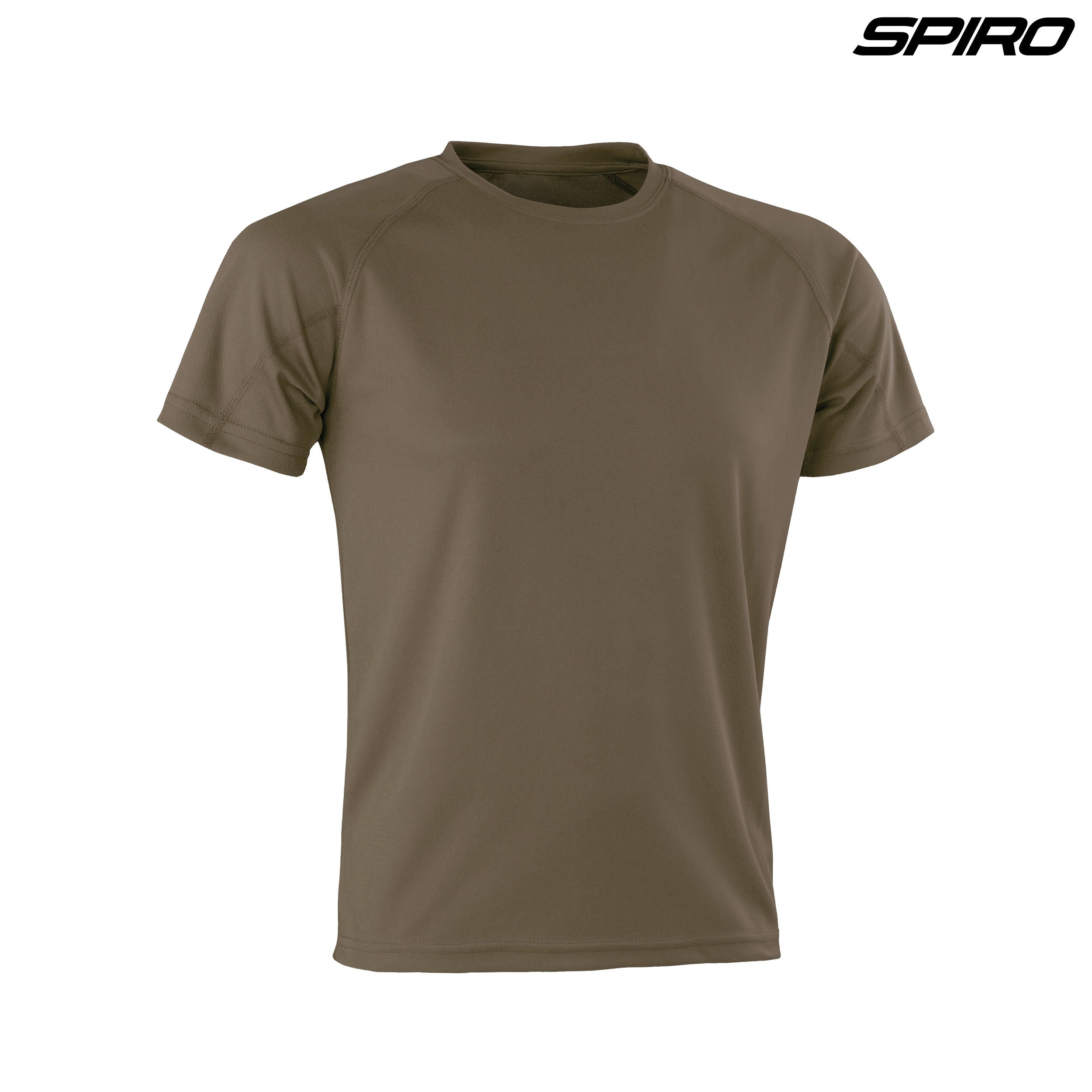 S287X Spiro Adult Impact Performance Aircool T-Shirt - Combat