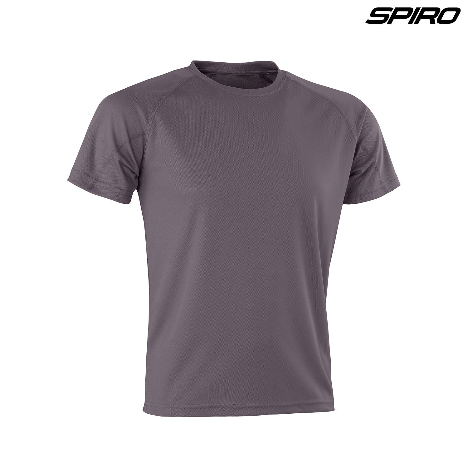 S287X Spiro Adult Impact Performance Aircool T-Shirt - Grey