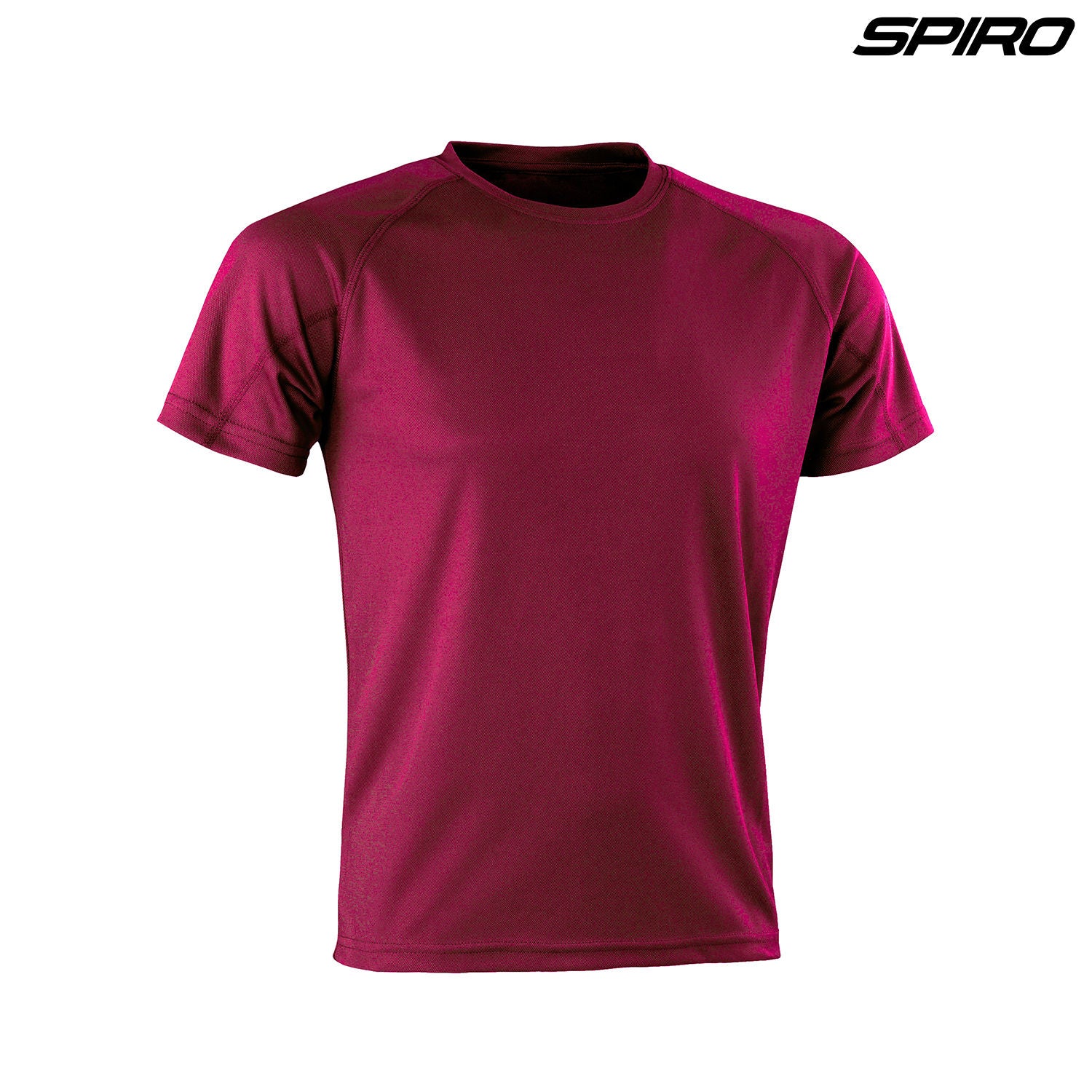 S287X Spiro Adult Impact Performance Aircool T-Shirt - Maroon