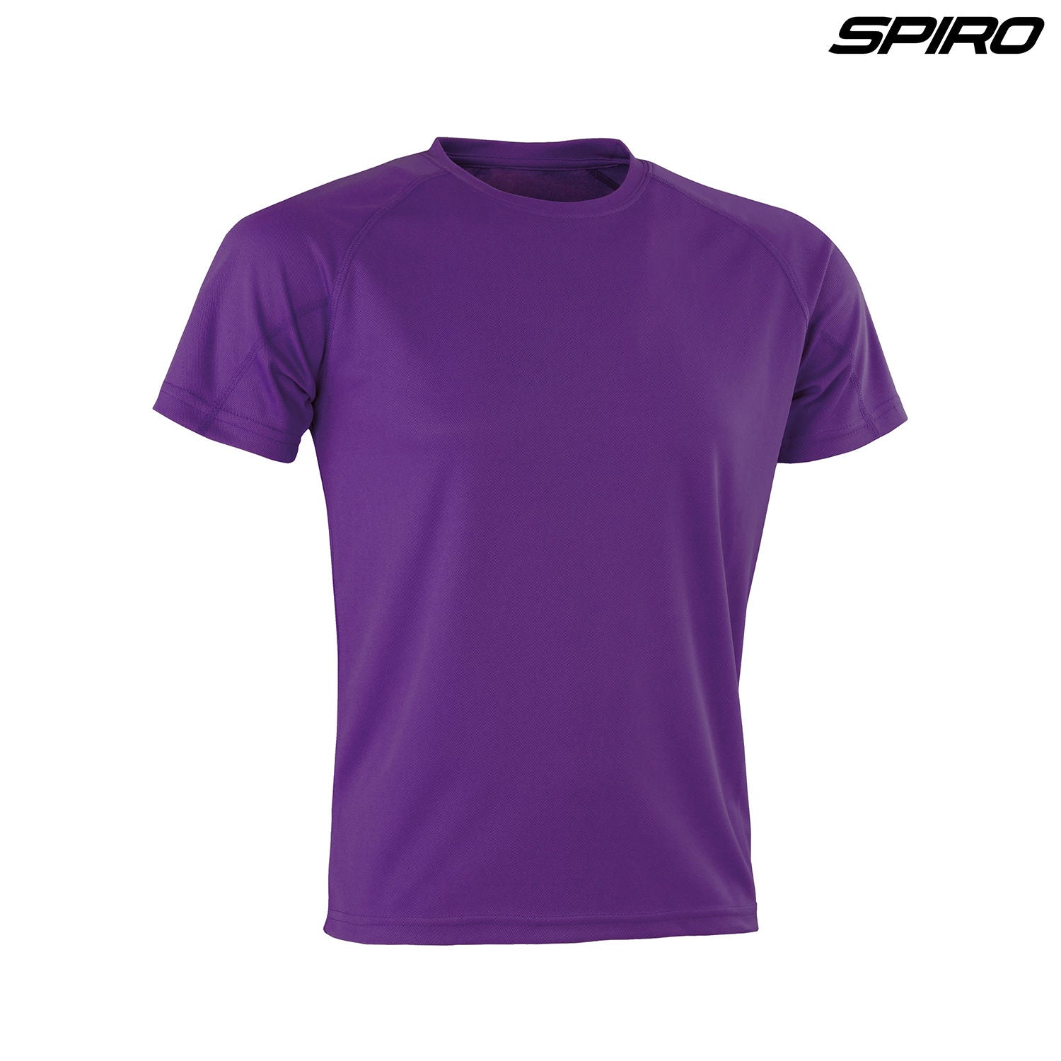 S287X Spiro Adult Impact Performance Aircool T-Shirt - Purple