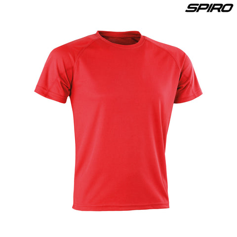 S287X Spiro Adult Impact Performance Aircool T-Shirt - Red