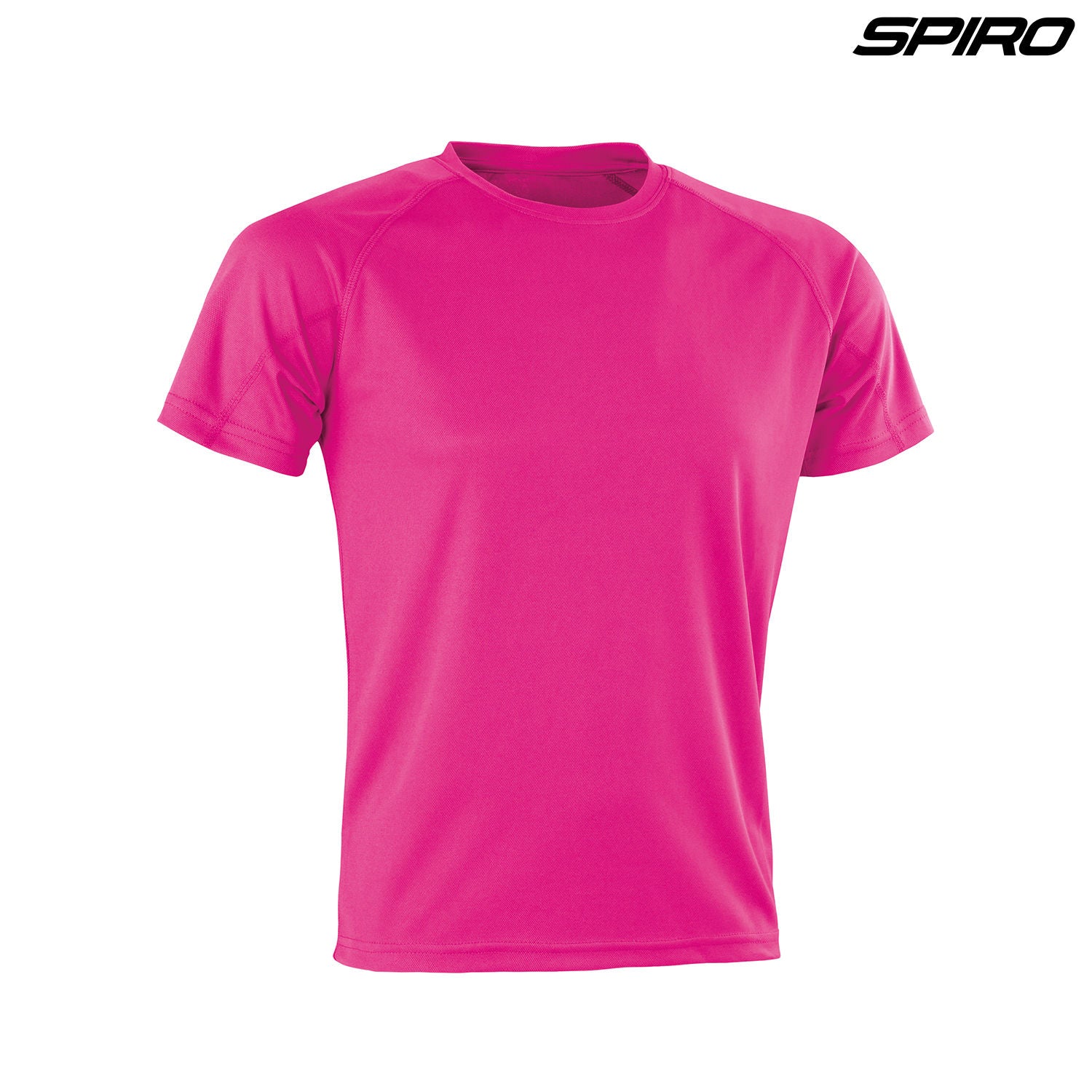 S287X Spiro Adult Impact Performance Aircool T-Shirt - Super Pink