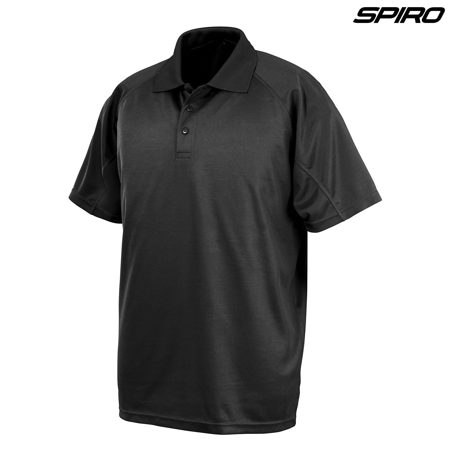 S288X Spiro Impact Performance Aircool Polo - Black