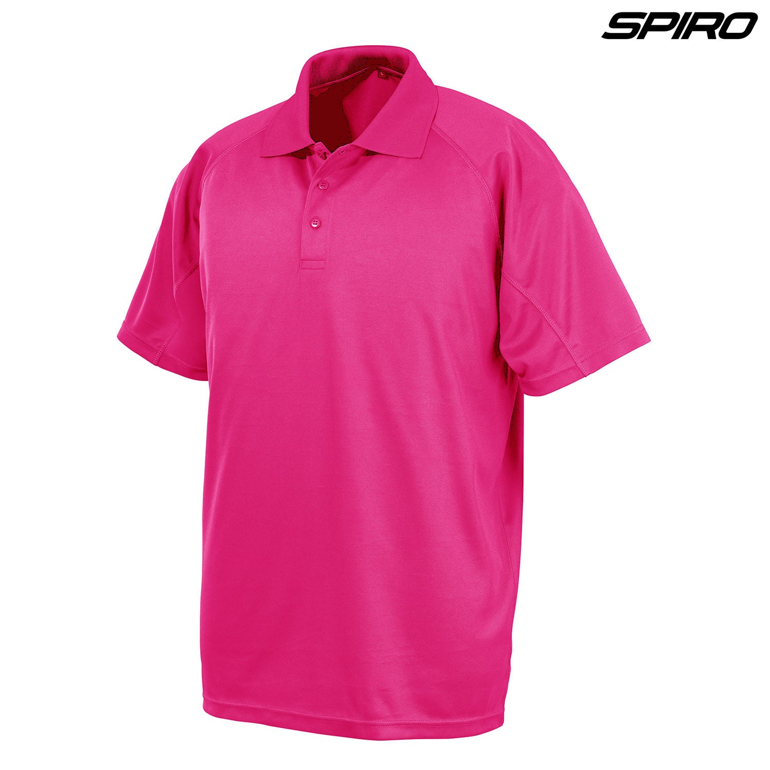 S288X Spiro Impact Performance Aircool Polo - Super Pink