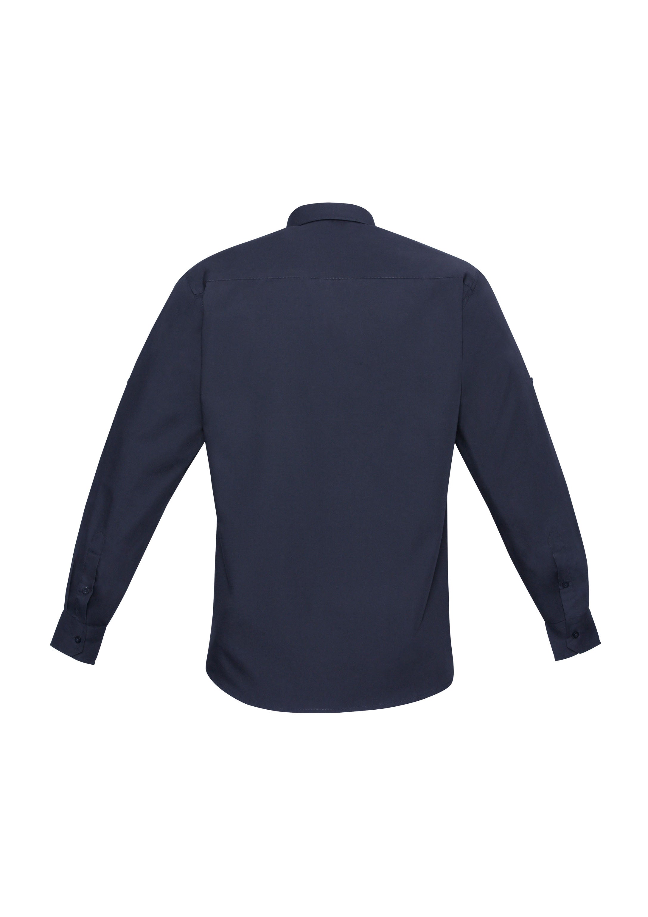 Bondi Mens Long Sleeve Shirt Navy back view