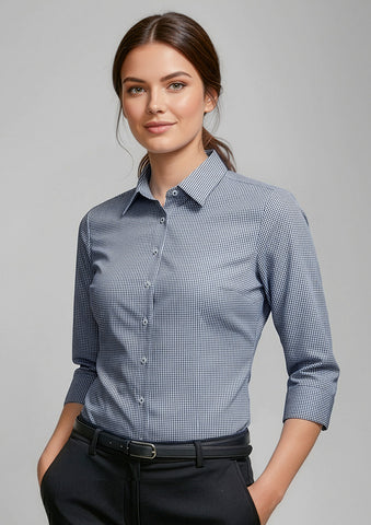 Bristol Womens 3/4 Sleeve Shirt-S338LT-biz-collection-0