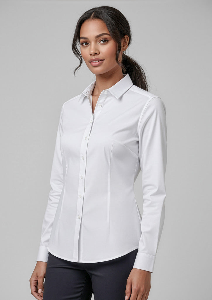 Dalton Womens Long Sleeve Shirt-S522LL-biz-collection-0