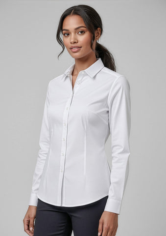 Dalton Womens Long Sleeve Shirt-S522LL-biz-collection-0