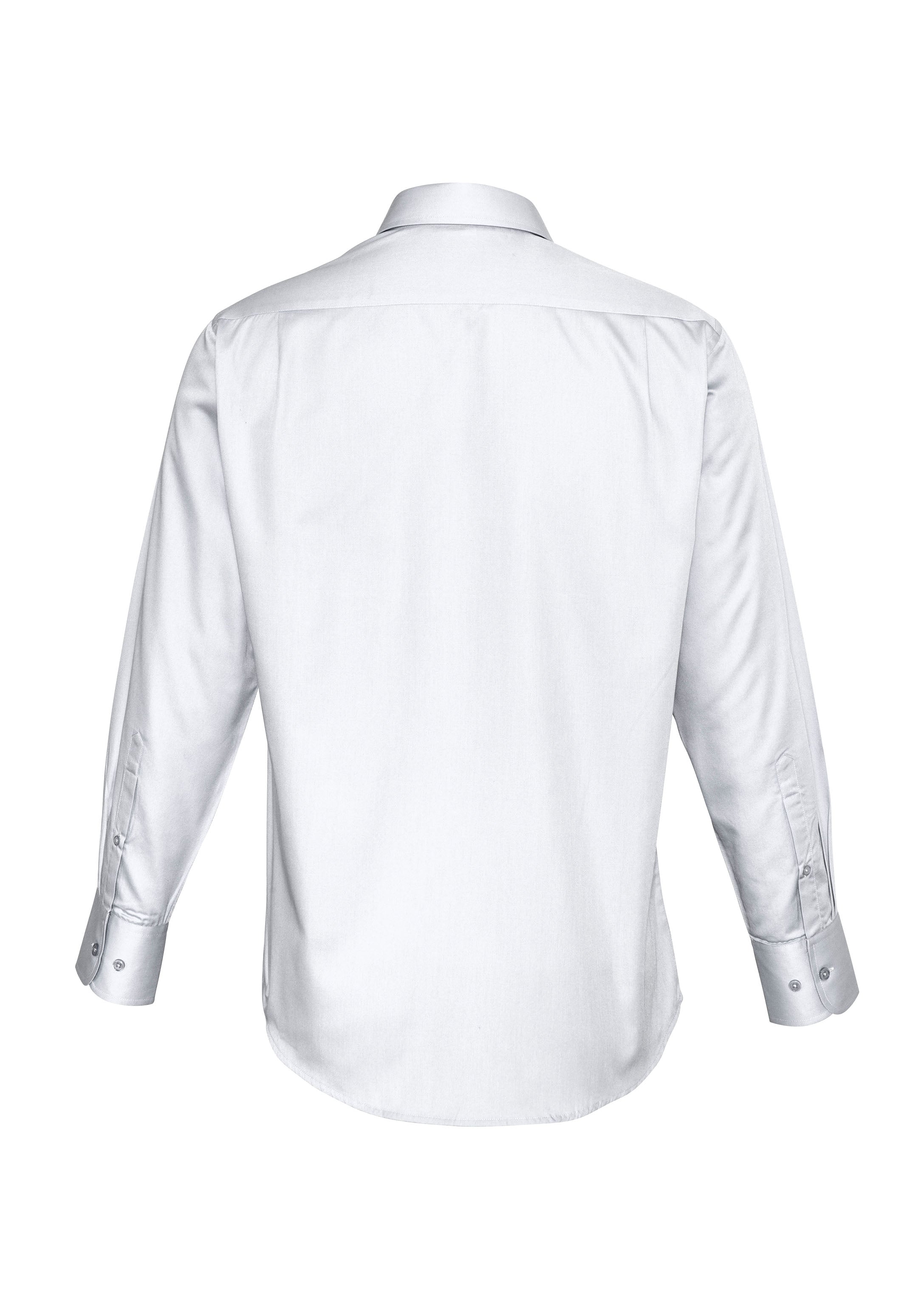 Dalton Mens Long Sleeve Shirt White back view