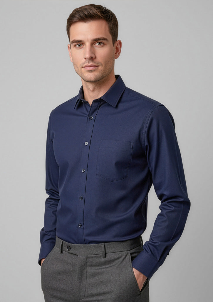 Dalton Mens Long Sleeve Shirt-S522ML-biz-collection-1