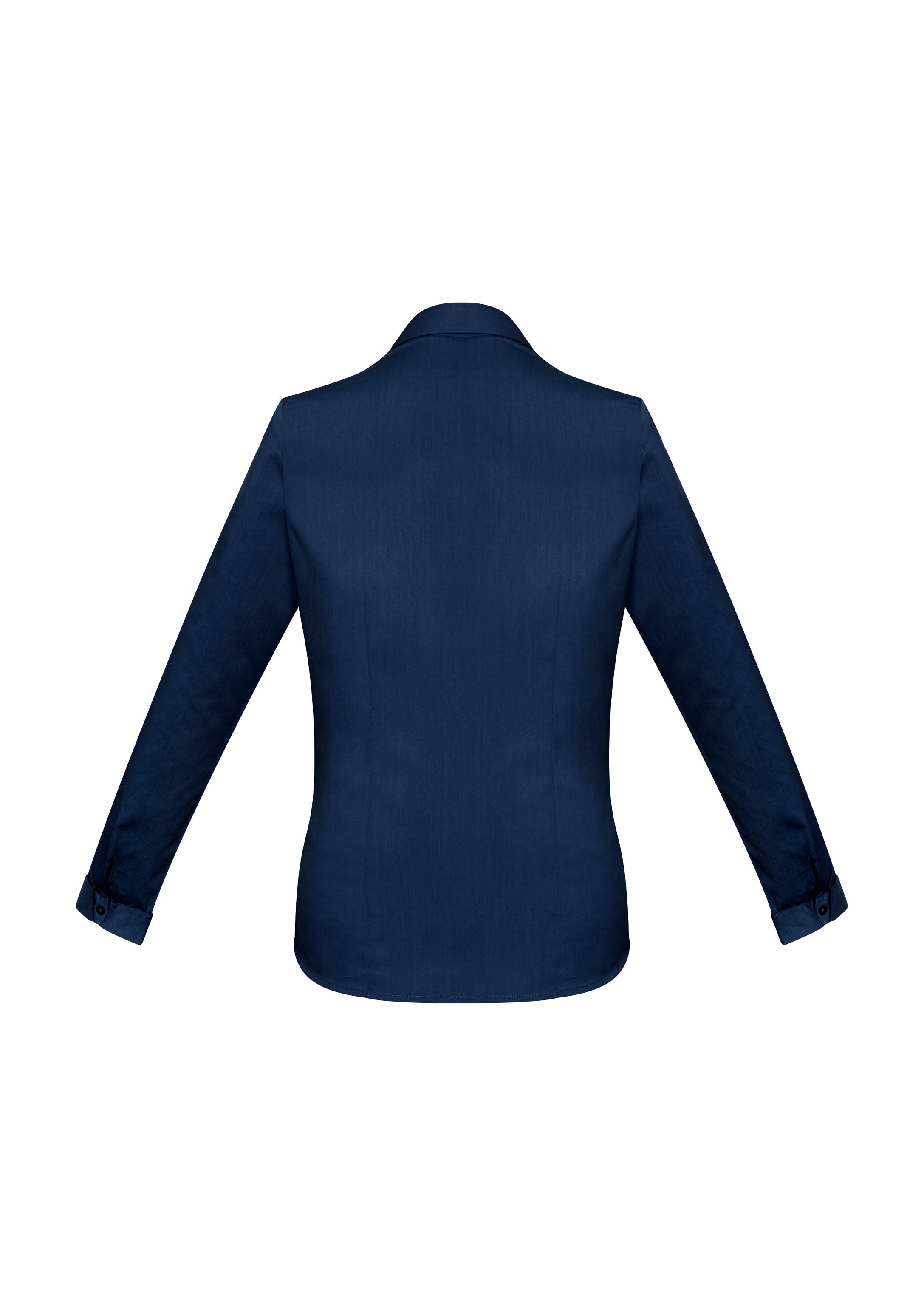 Monaco Womens Long Sleeve Shirt Ink back view