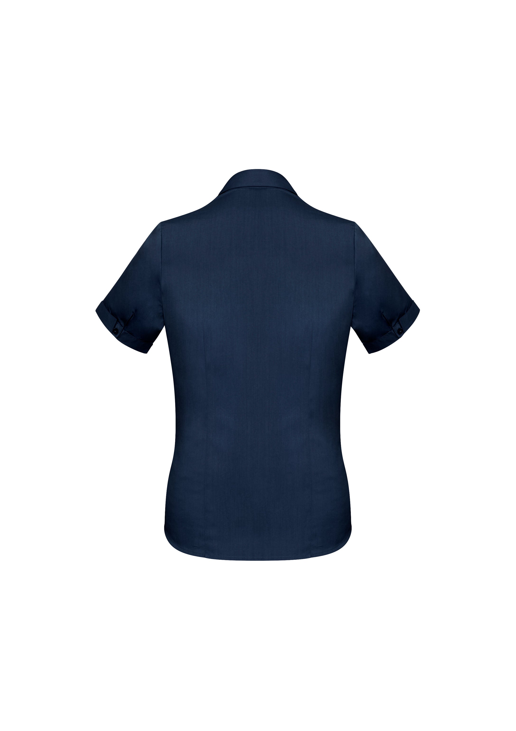 Monaco Womens Short Sleeve Shirt Ink back view