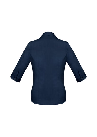 Monaco Womens 3/4 Sleeve Shirt Ink back view