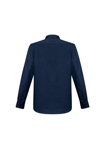 Monaco Mens Long Sleeve Shirt Ink back view