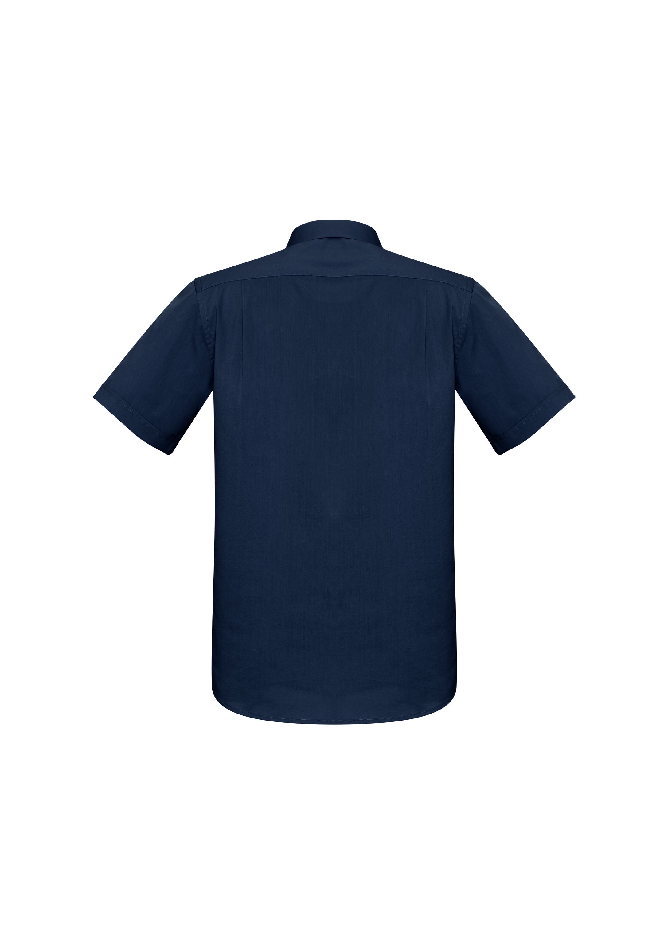 Monaco Mens Short Sleeve Shirt Ink back view