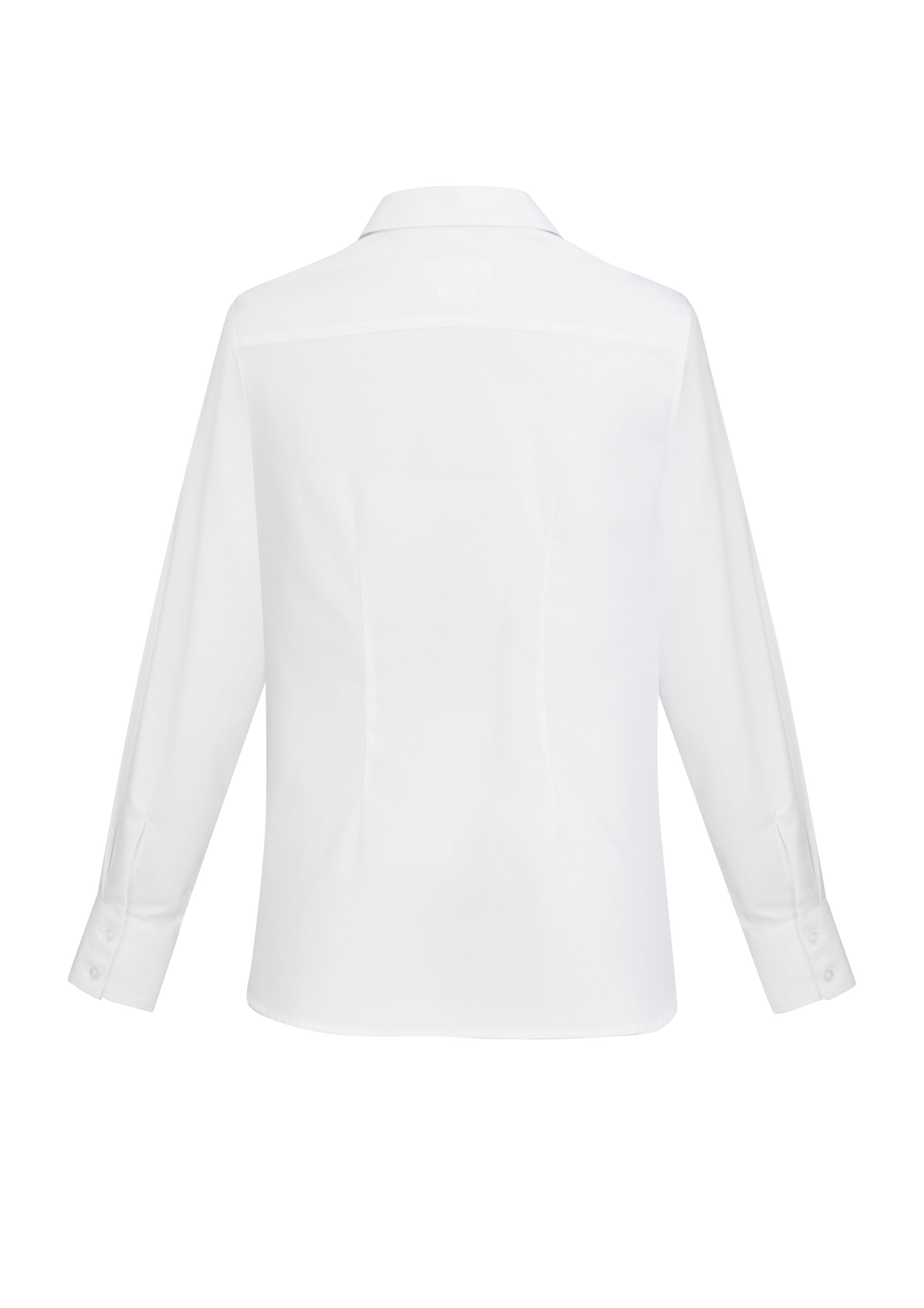 Regent Womens Long Sleeve Shirt White back view