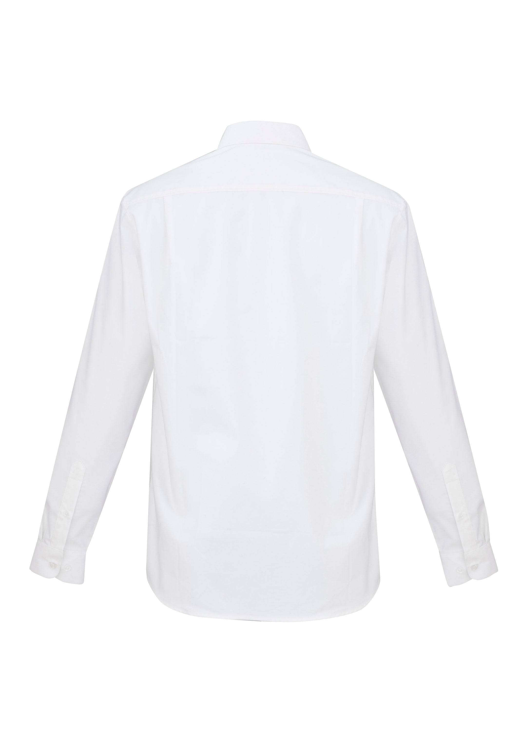 Regent Mens Long Sleeve Shirt White back view