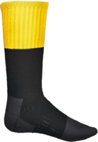 Unisex Adults Hi Vis Socks in Fluoro Yellow