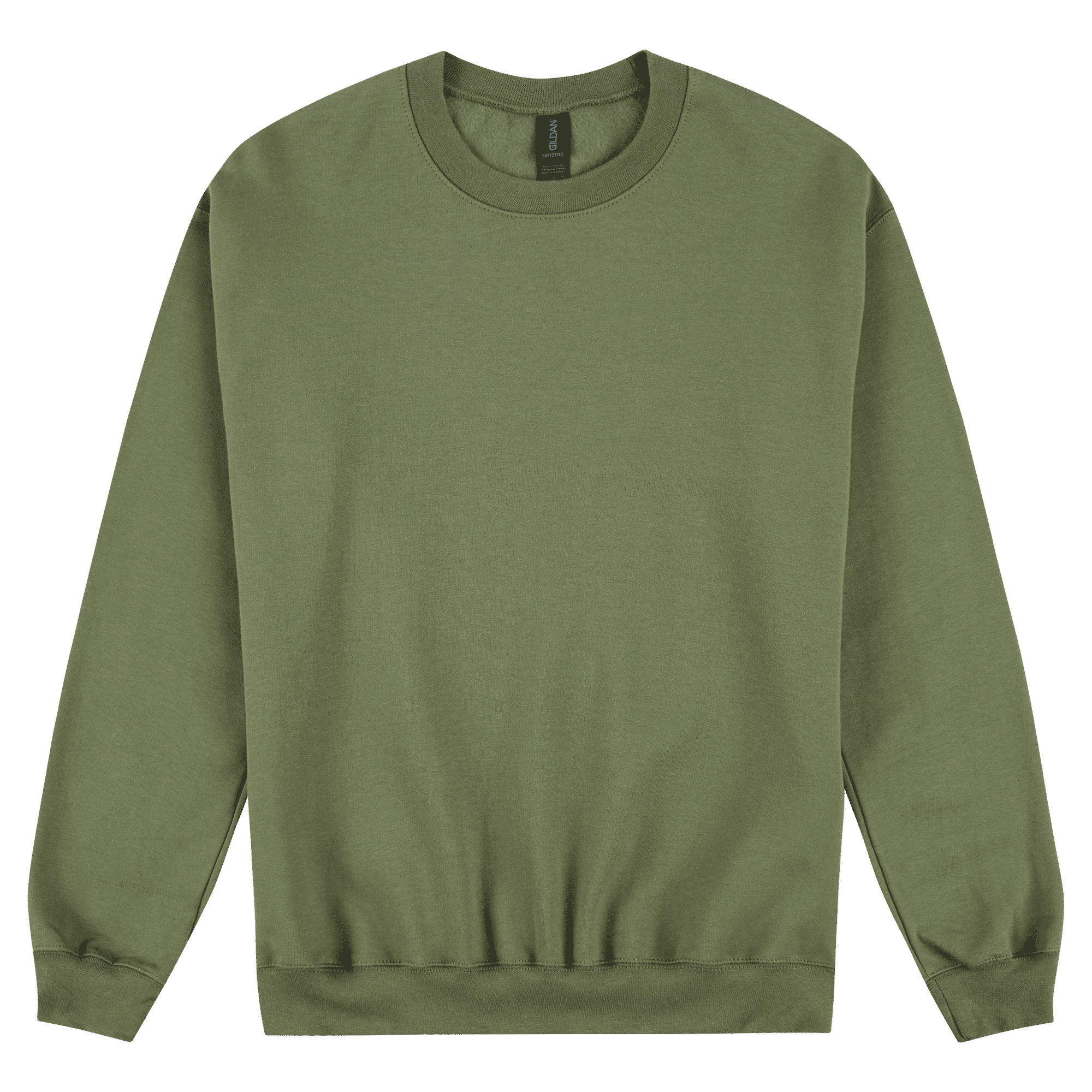 SF000 Gildan Softstyle Adult Sweatshirt - Military Green