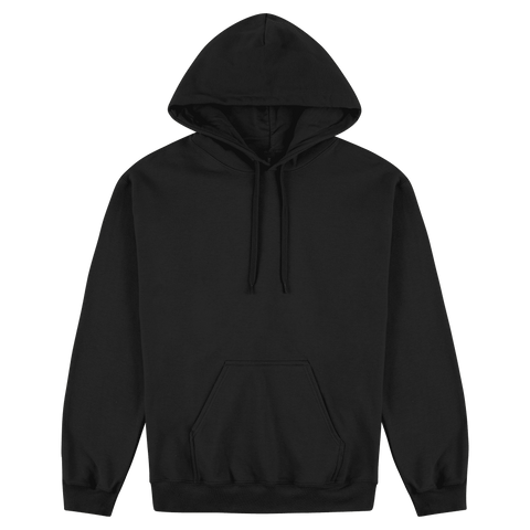 SF500 Gildan Softstyle Adult Hooded Sweatshirt - Black