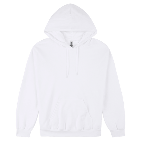 SF500 Gildan Softstyle Adult Hooded Sweatshirt - White