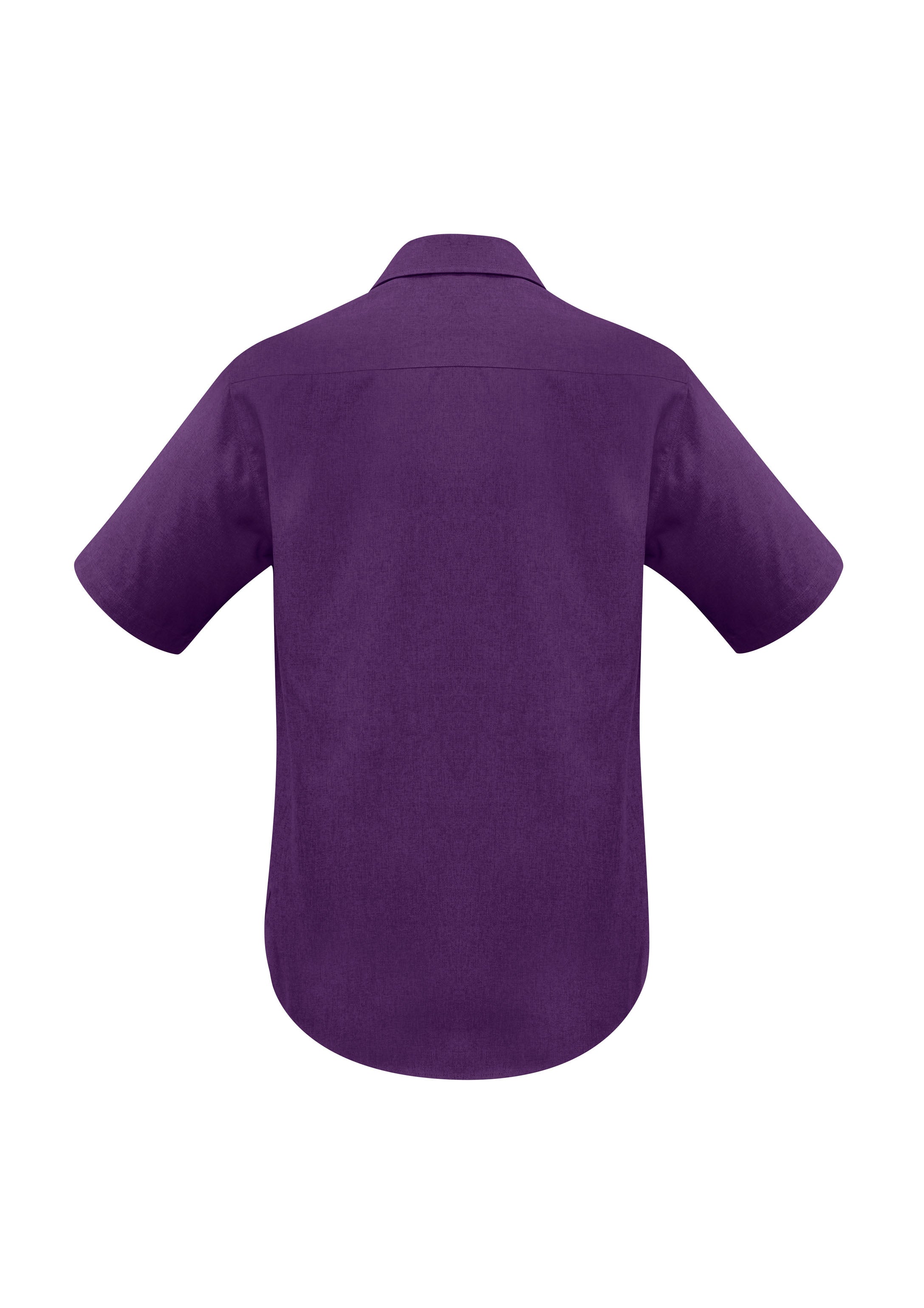 Oasis Mens Short Sleeve Shirt Grape back view