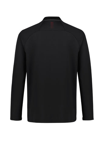 Balance Unisex Mid Layer Top Black/Red back view