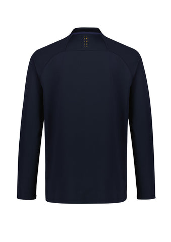 Balance Unisex Mid Layer Top Navy/Gold back view