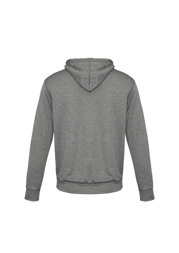 Hype Mens Hoodie Grey Marle back view