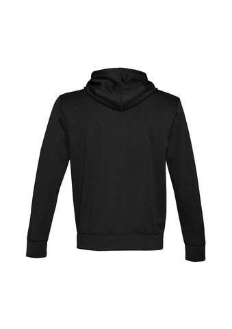 United Kids Hoodie Black/Red back view