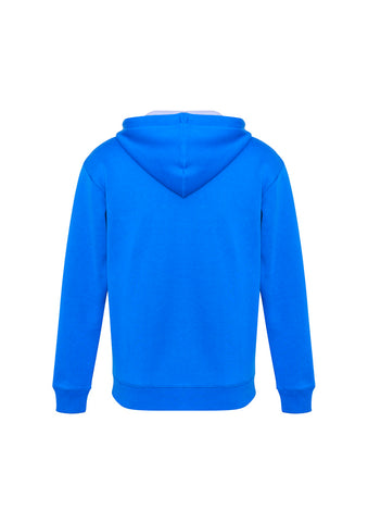 Renegade Unisex Hoodie Royal/White/Silver back view