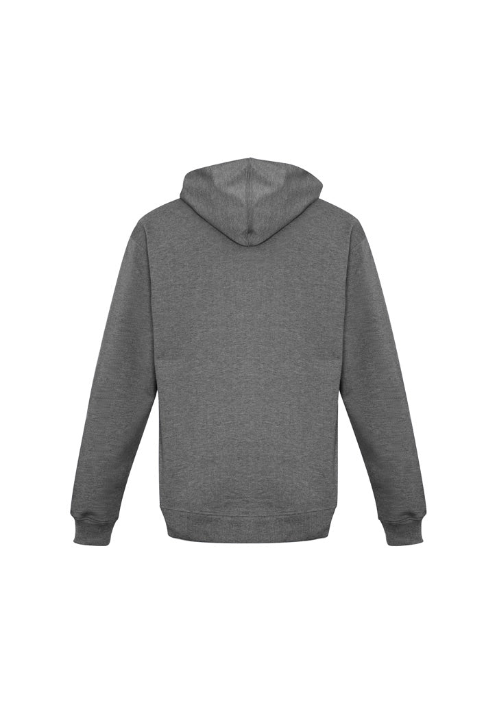 Crew Kids Hoodie Grey Marle back view